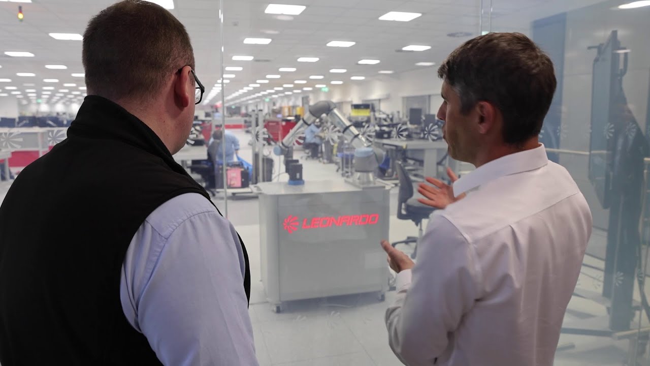 Behind the scenes at Leonardo UK in Edinburgh