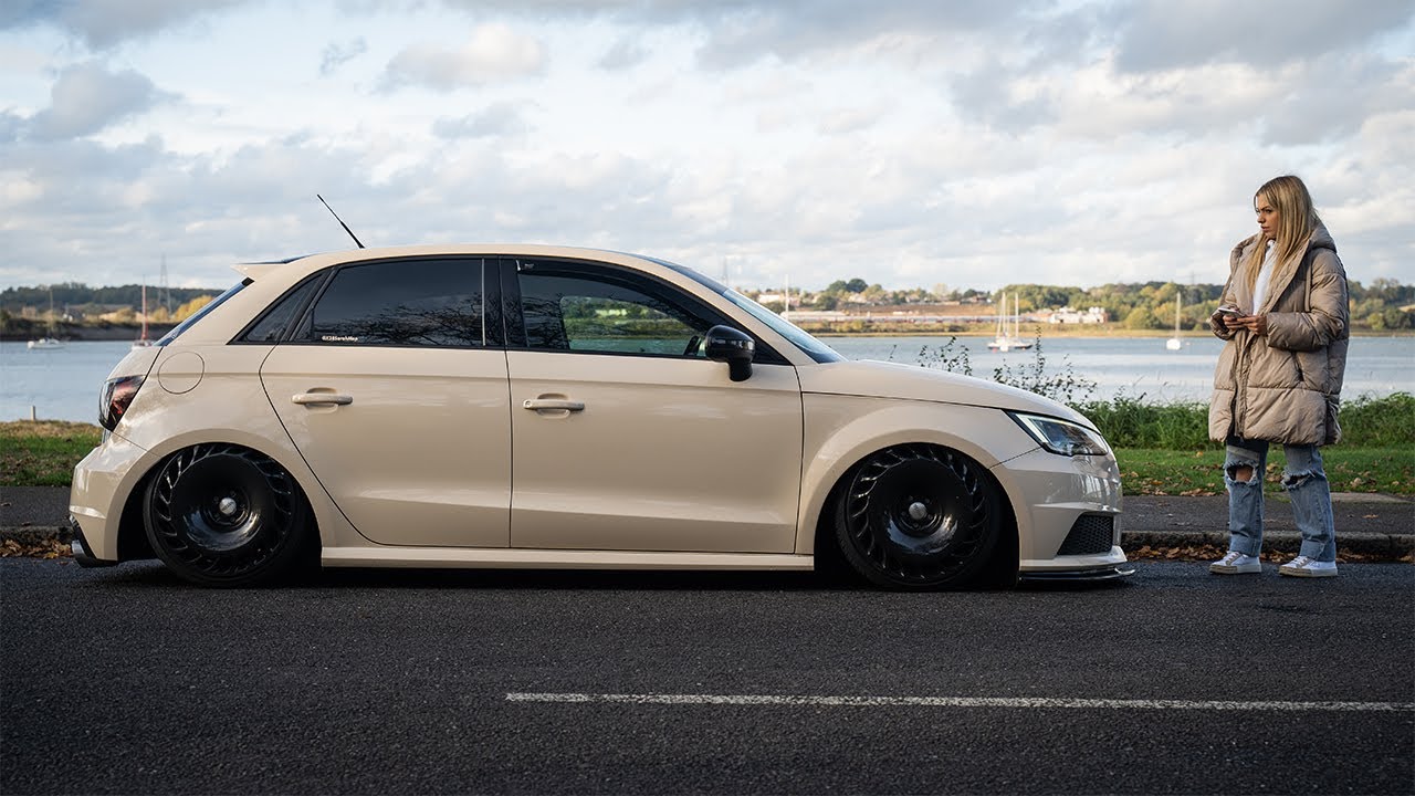 Sarah's 300BHP Stanced Audi S1 Absolutely Rips!