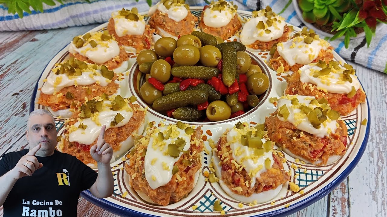 ¡Nunca había comido Huevos Rellenos tan Brutales! 😋 Sencillo y fácil de preparar!😍🥚😋 BRUTAL