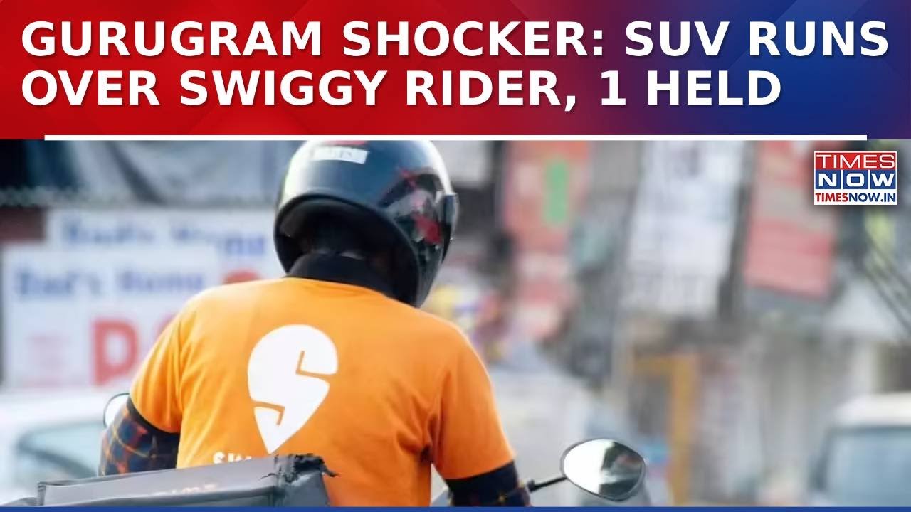 Gurugram Shocker: SUV Mows Down Swiggy Rider, Delivery Boy Suffers Critical Injuries | Accused Held