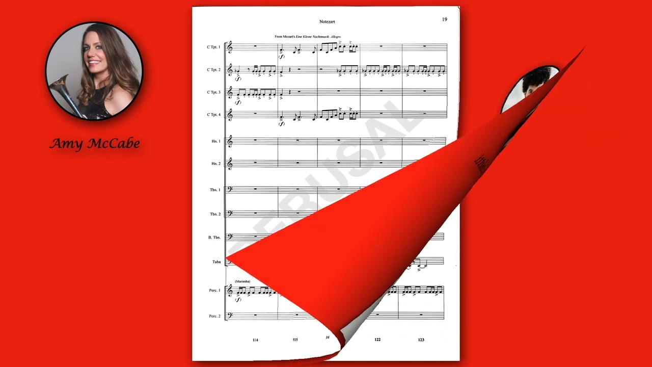 Notezart by Cindy McTee performed by Summit Brass