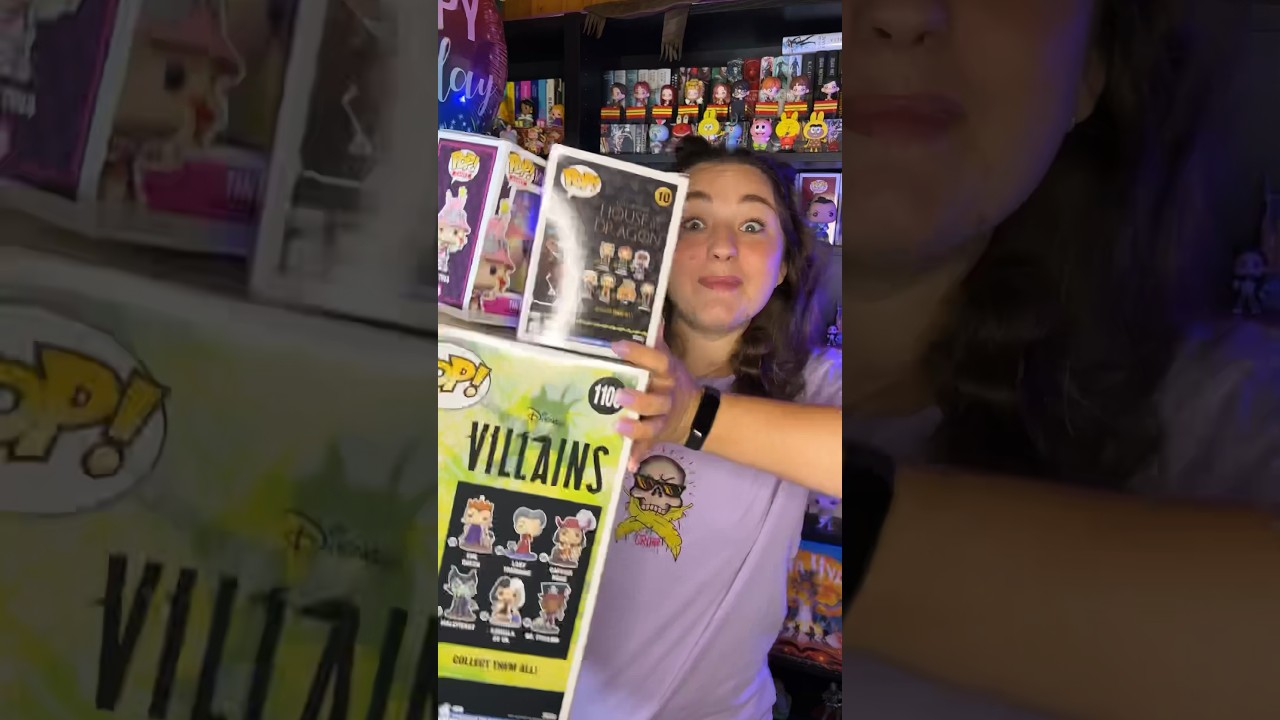распаковка FUNKO POP на ДР ✨(Ч1)