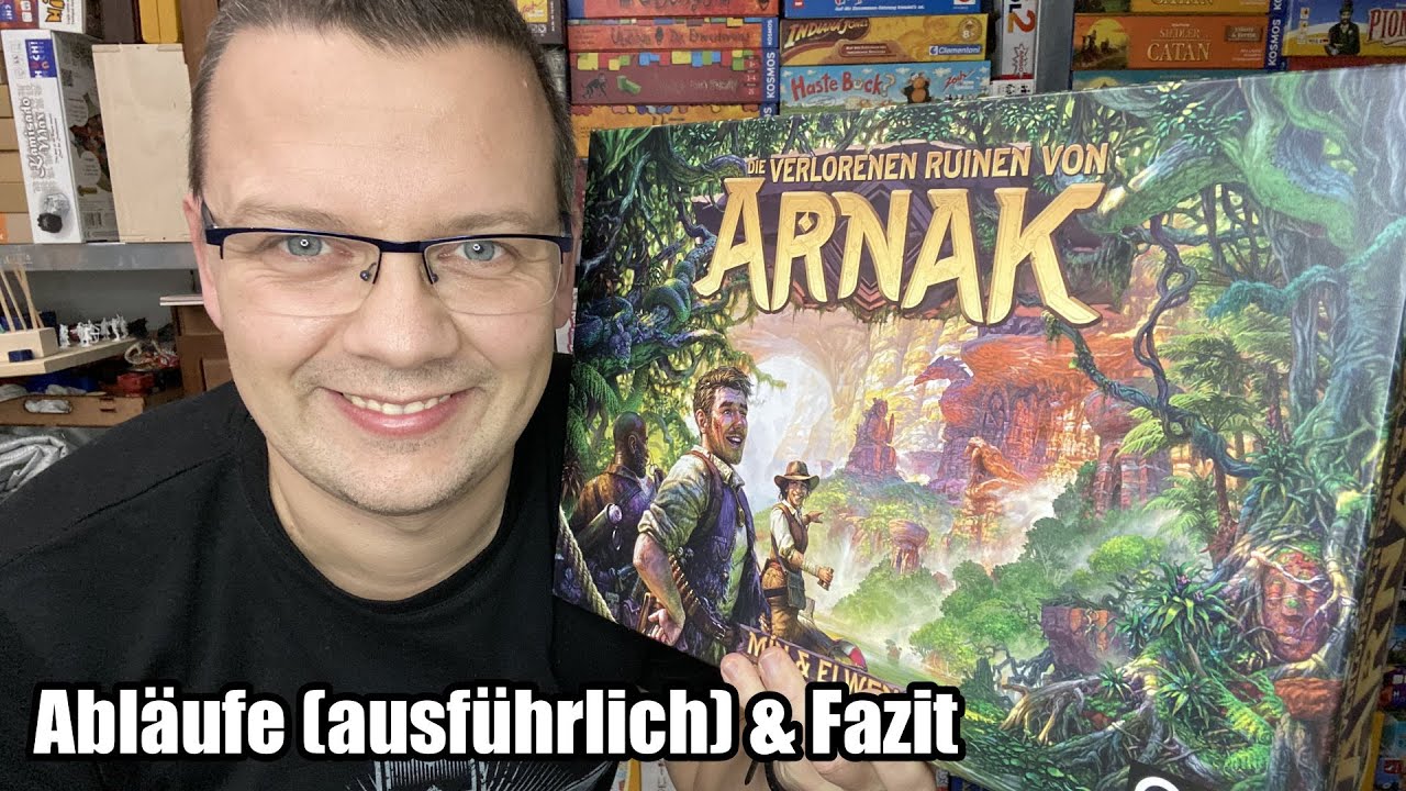 Die verlorenen Ruinen von Arnak (CGE/Heidelbär Games) - nominiert zu Kennerspiel des Jahres 2021