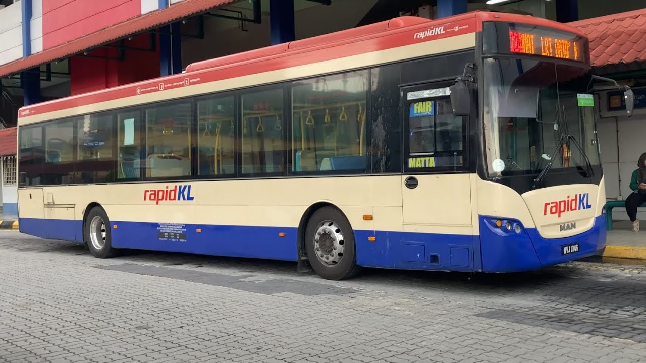 rapidKL MAN 18.280 HOCL-NL (A84) Bus (WVJ1046)