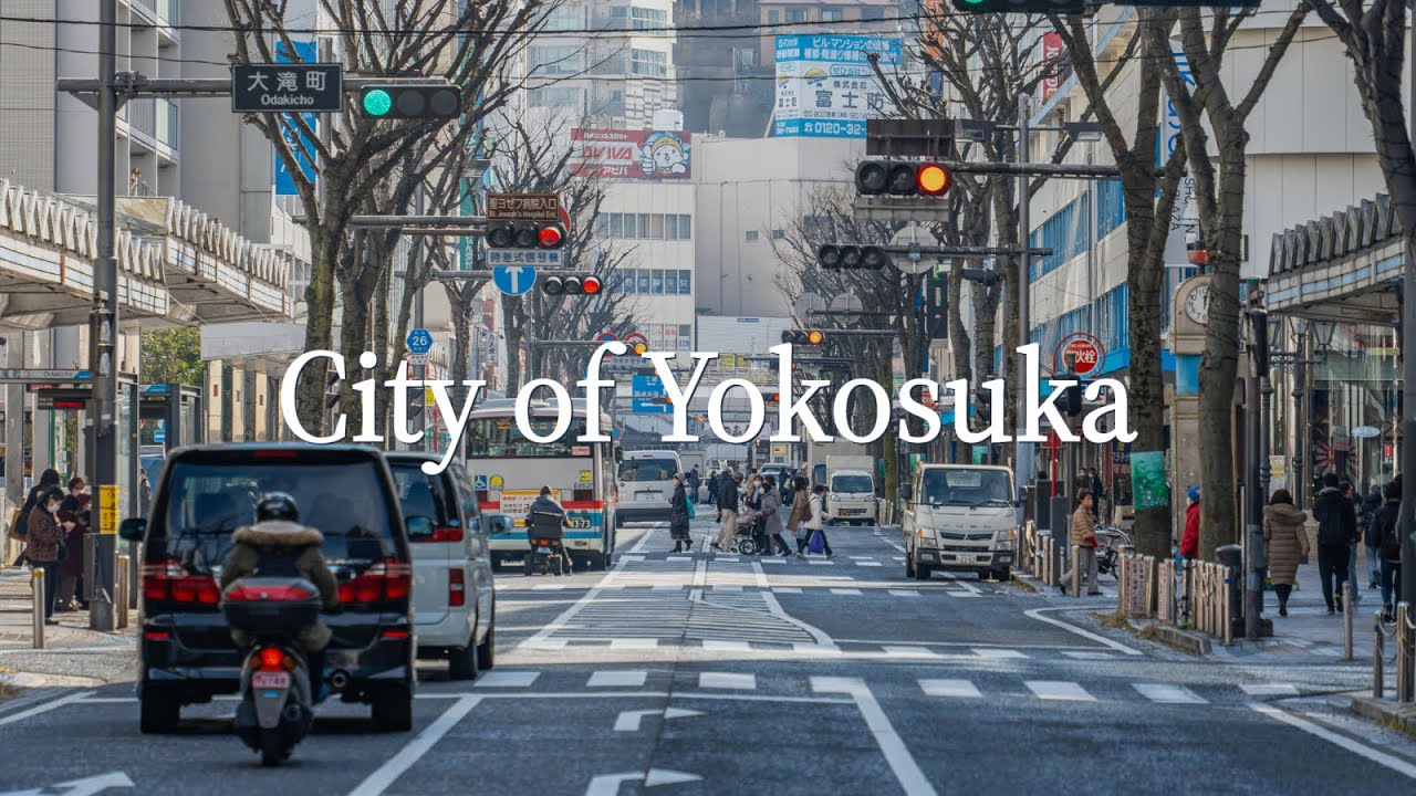 [4K Kanagawa] City of Yokosuka