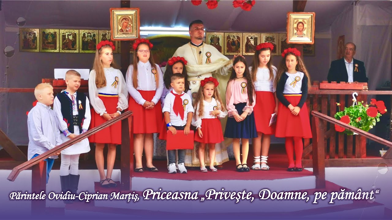 Părintele Ovidiu Marțiș, Priceasna „Privește, Doamne, pe pământ“, Albumul „Rugăciunea Domnească“