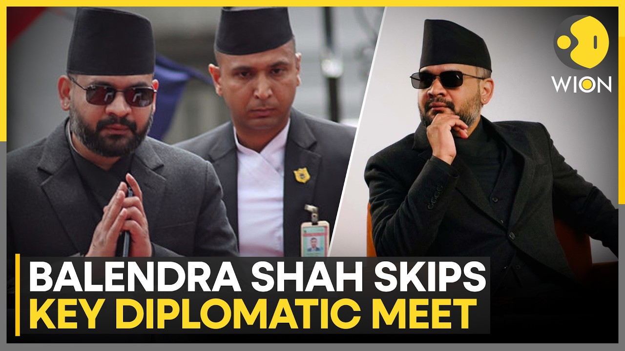 Nepal PM Balendra Shah Skips Key Diplomatic Meet | WION News