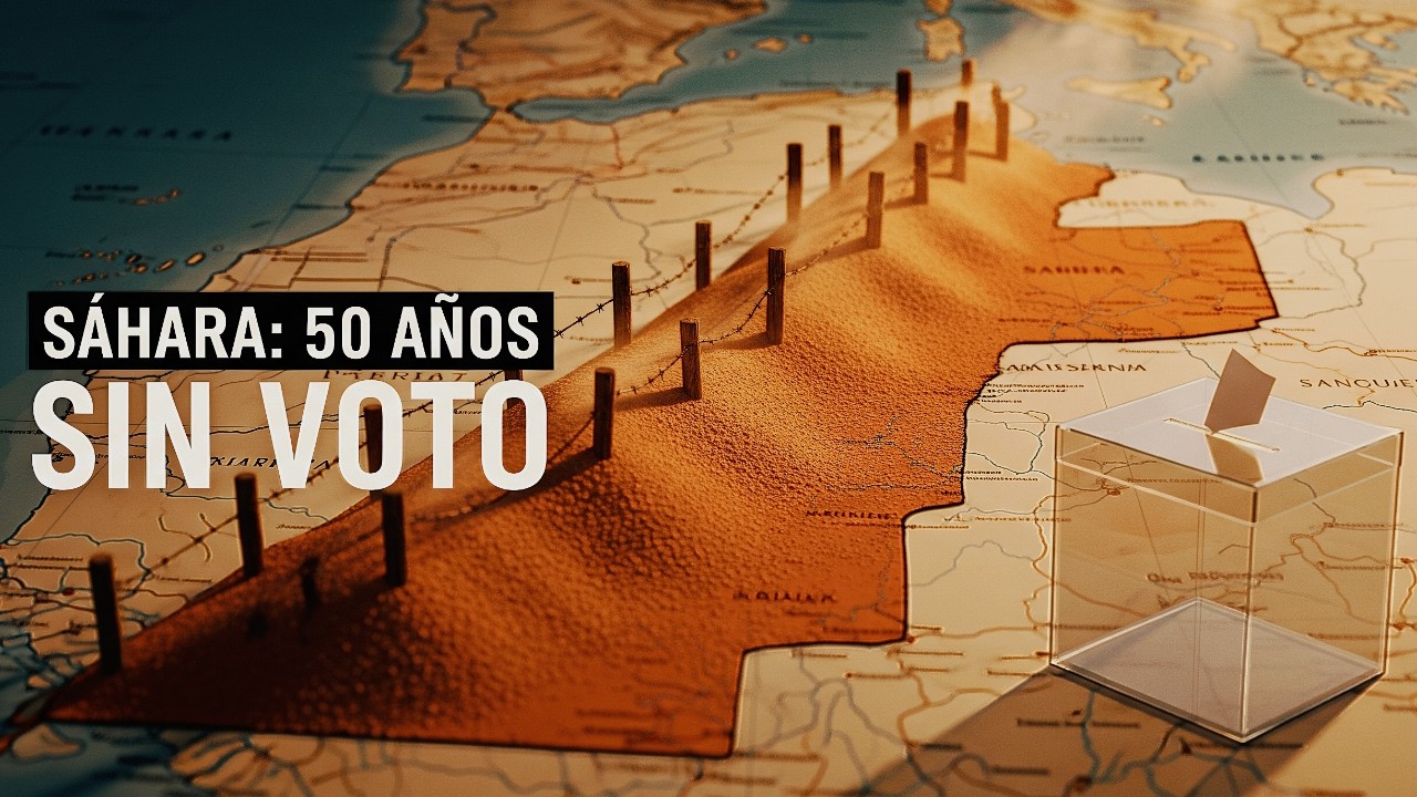 La MARCHA VERDE del SAHARA occidental 1975.