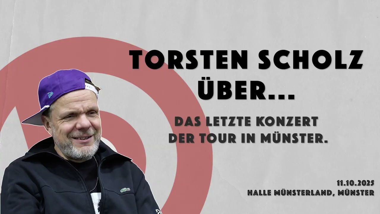 Interview mit Torsten Scholz (Beatsteaks) - 11.Oktober 2025 Münster