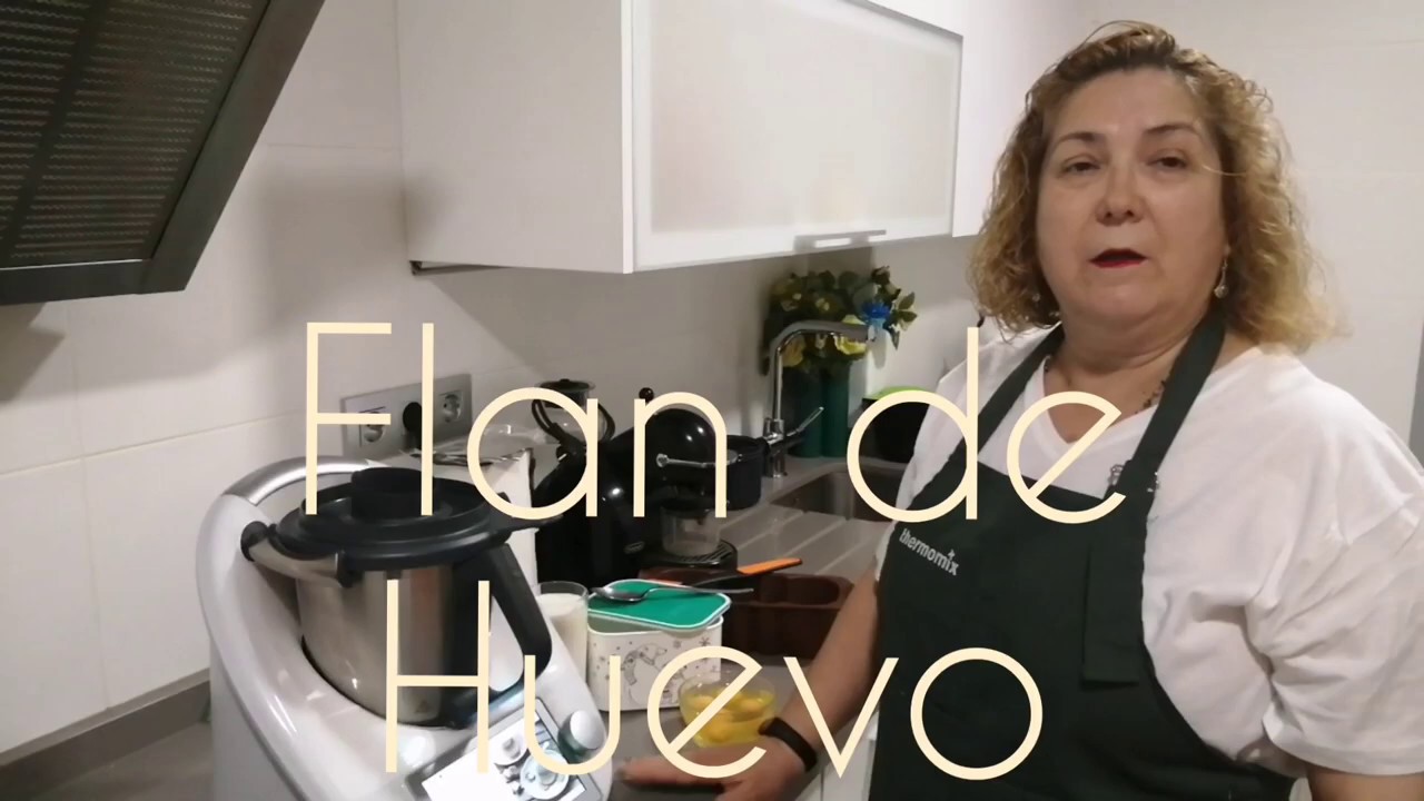 Flan de huevo thermomix
