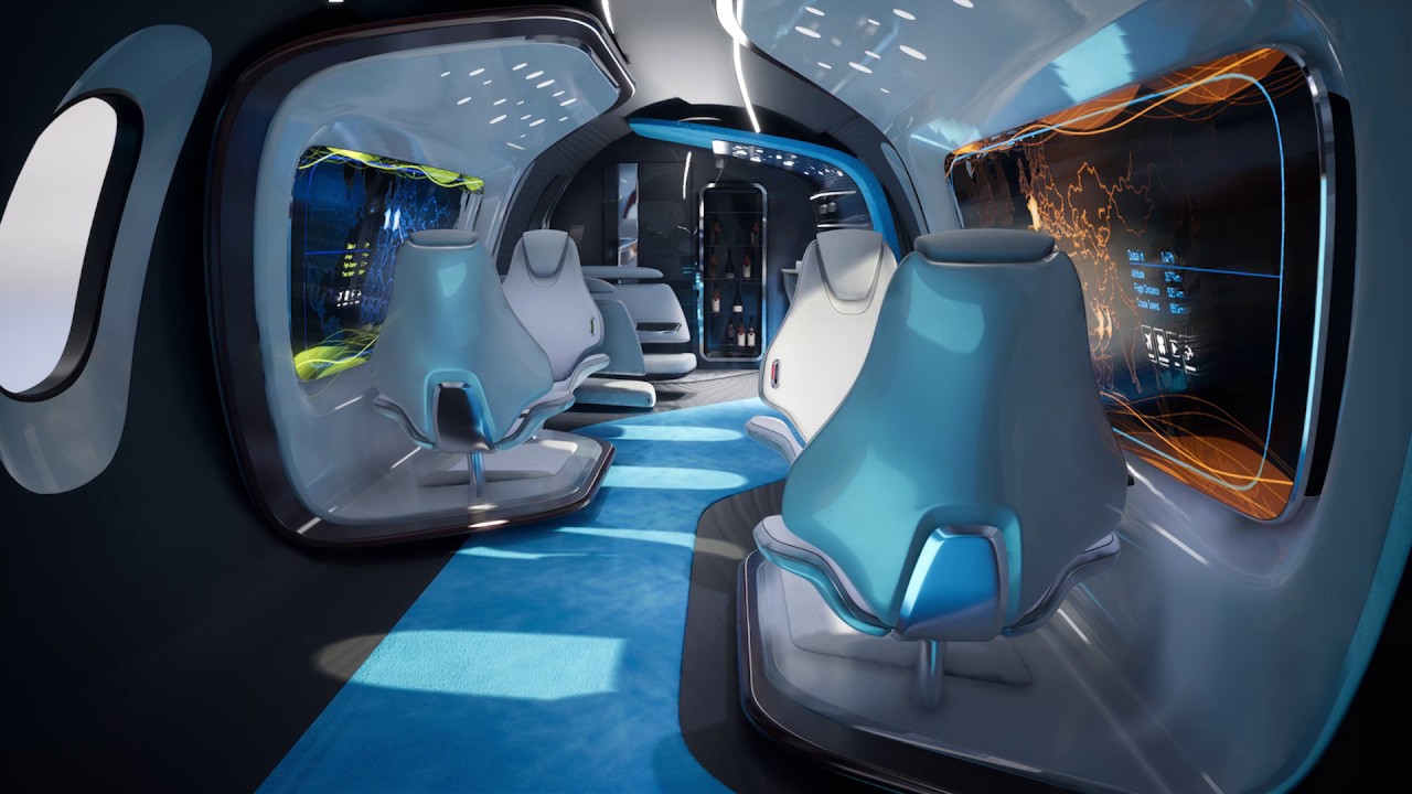 Private Jet Concept 2017 by AUFEER DESIGN
