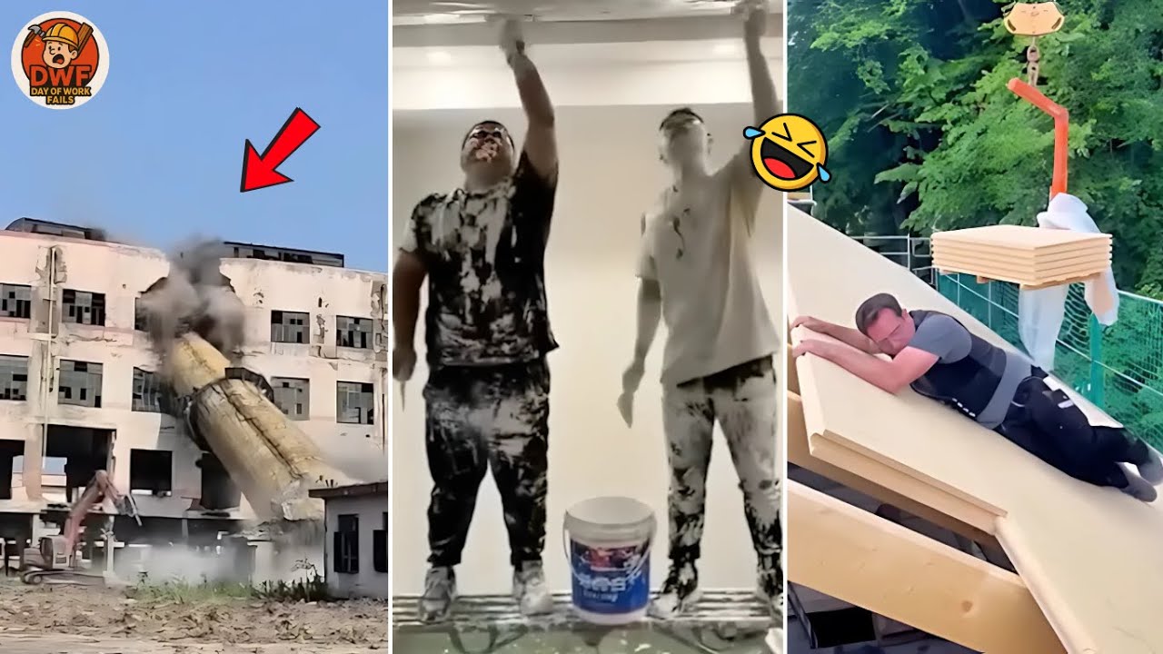 Adam's Epic Top Construction Fails & Funny Worker Moments - Best of Adam Rose React Compilation 14