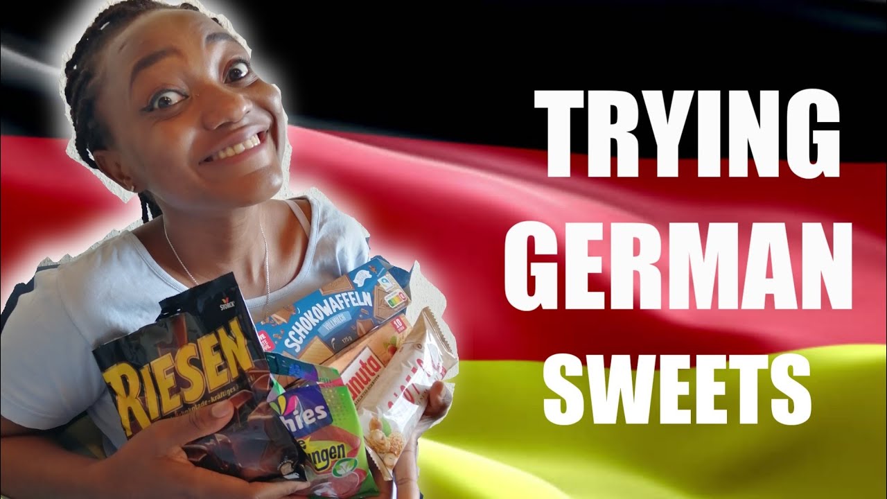 Nigerian Trying German sweets | first time |