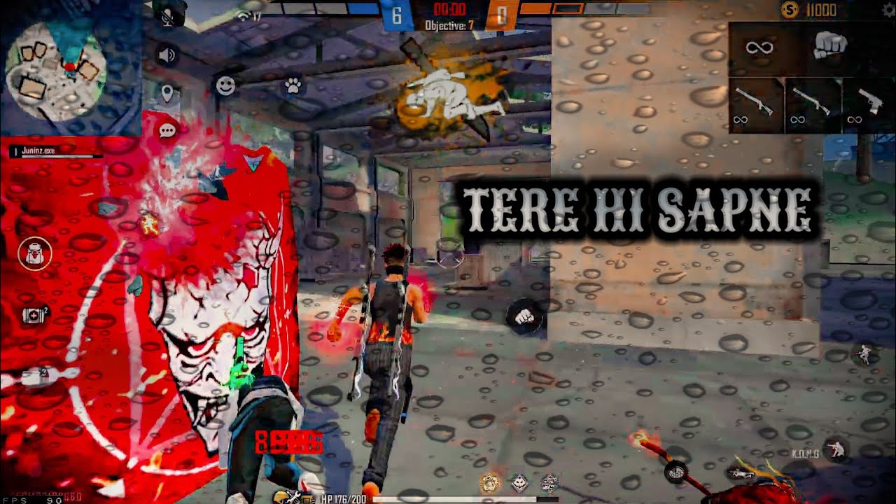 Tere Hi Sapne FreeFire Editing Montage | ff song status |ff editing video | #shorts#montage#freefire