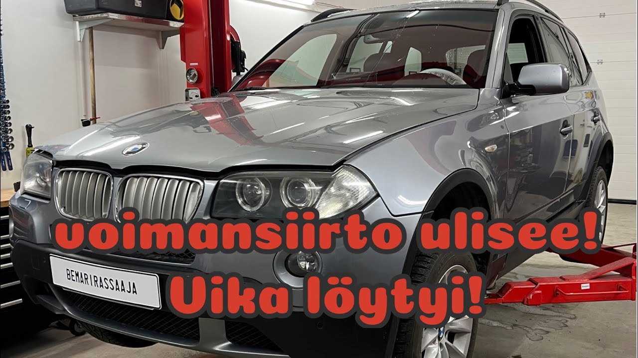 BMW X3 E83 3.0sd voimansiirron voimakas ulina!