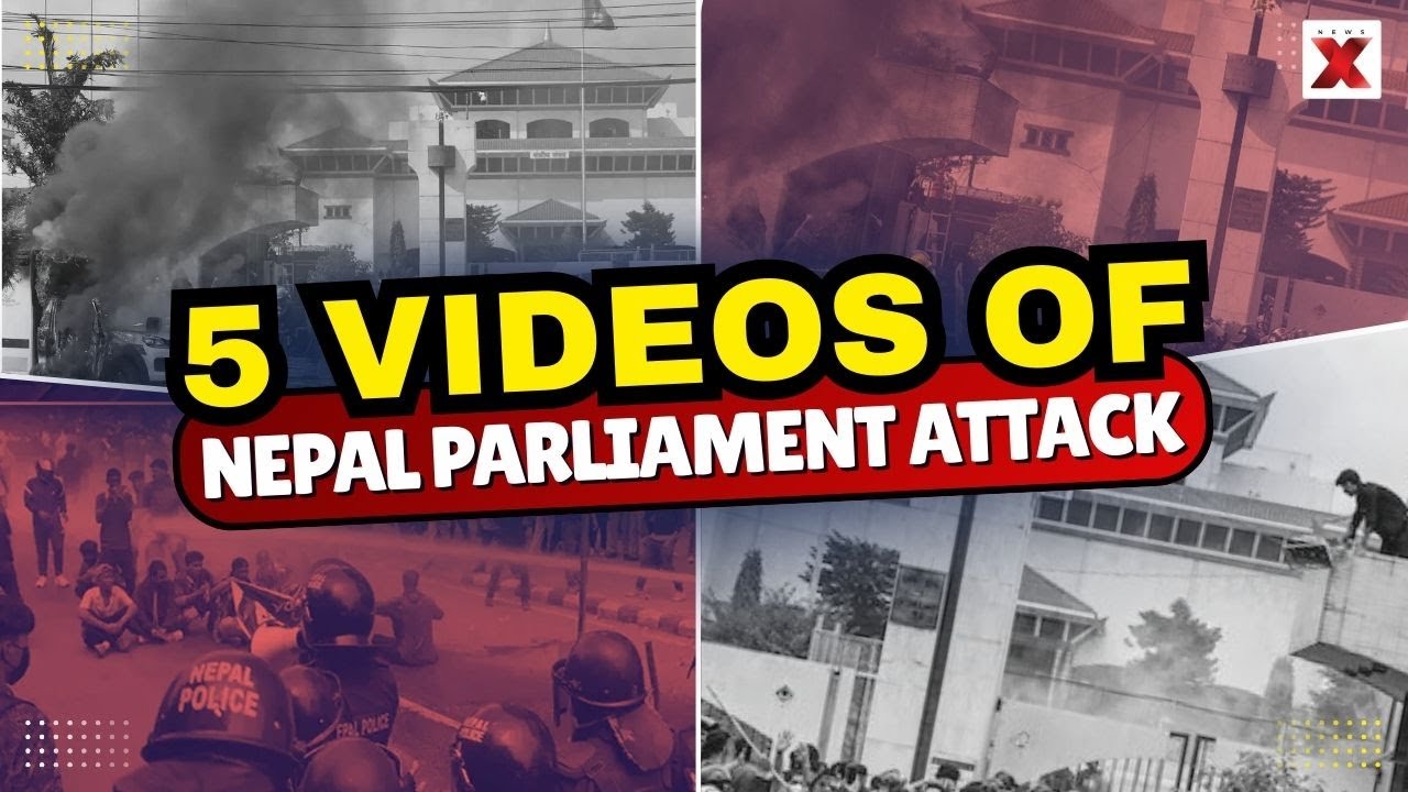 How The Nepal Parliament Was Attacked | All The Videos
