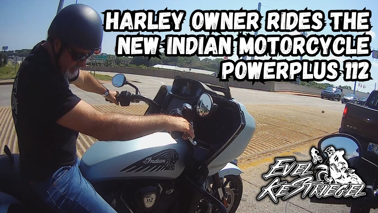 Harley Owner Rides the New Indian Motorcycle Powerplus 112 Challenger Dark Horse