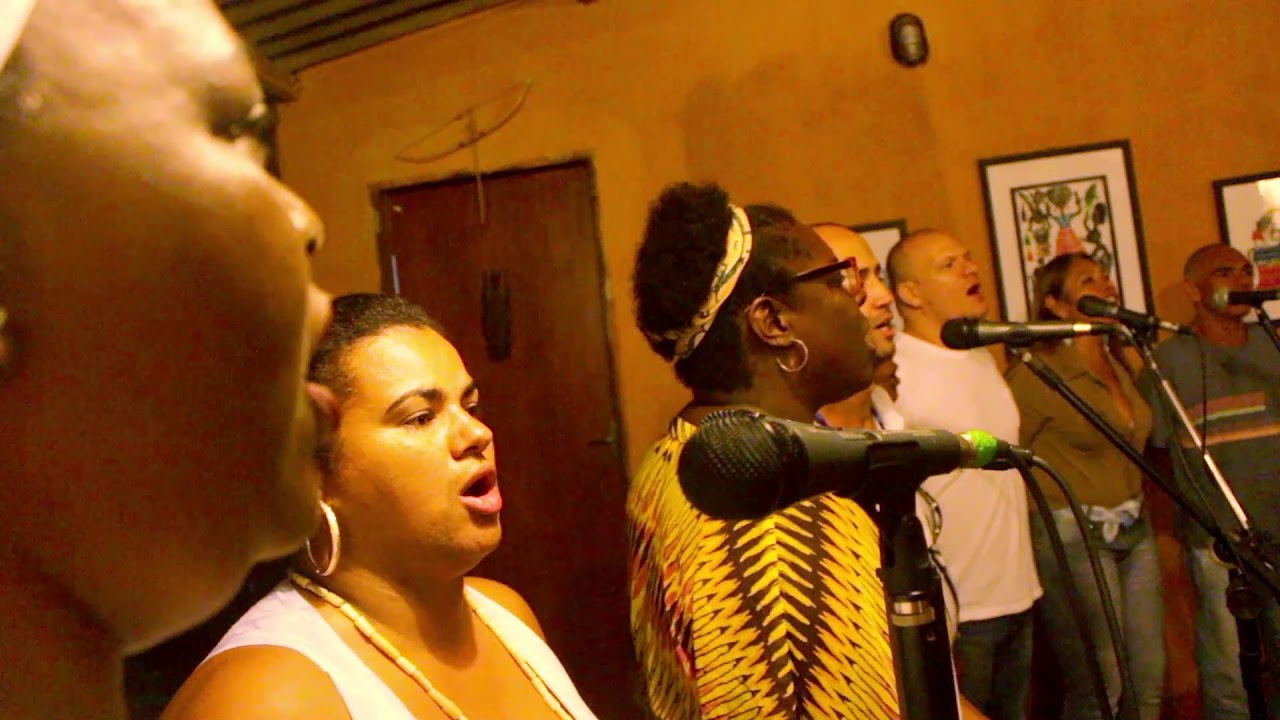 Gravação do CD Xirê Àlágbé - Cantando para Oxalá