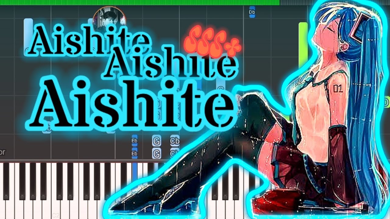 Aishite Aishite Aishite | Piano Tutorial | SSS+