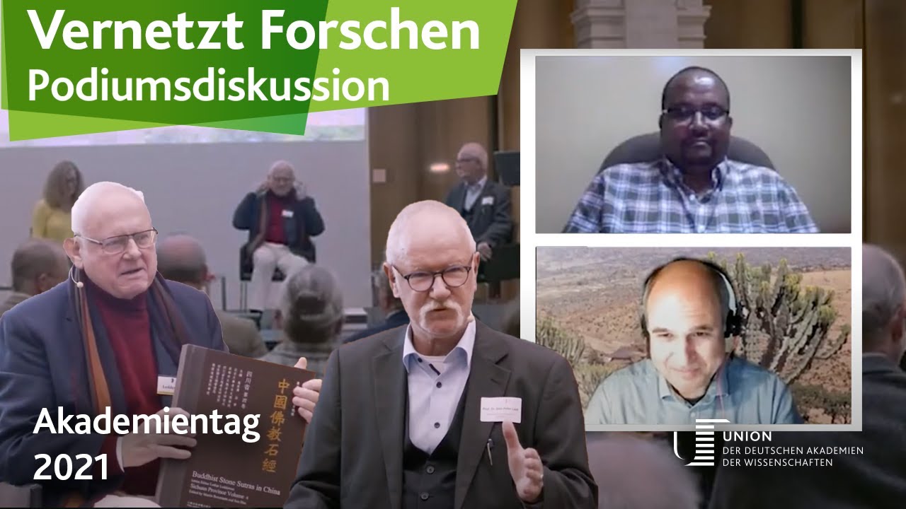 Vernetzt forschen – internationale Zusammenarbeit und Austausch  | Podiumsdiskussion