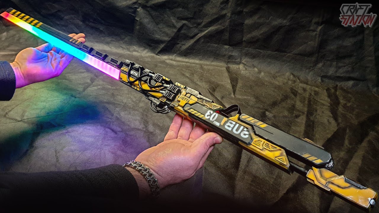 How to make Katana from Ghostrunner DIY