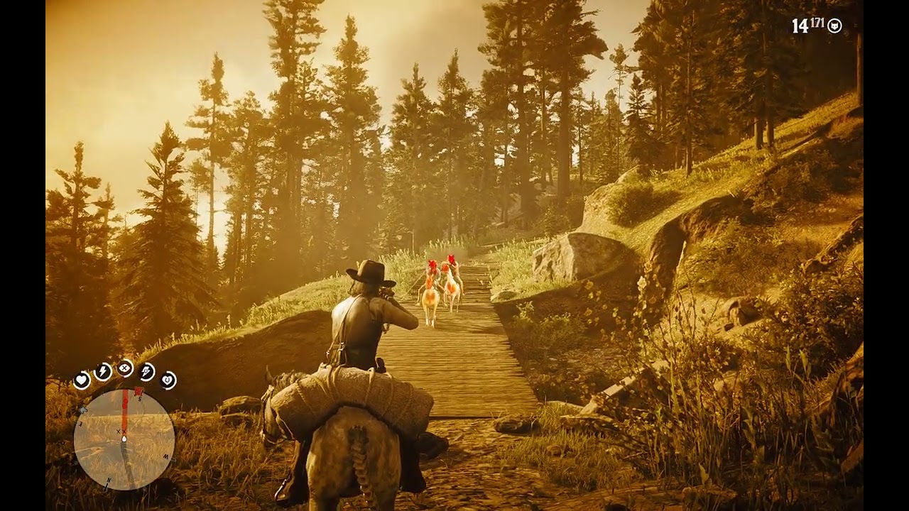John Marston’s Quiet Ride Home | RDR2 Ambient Travel (Little Creek River to Beecher’s Hope)