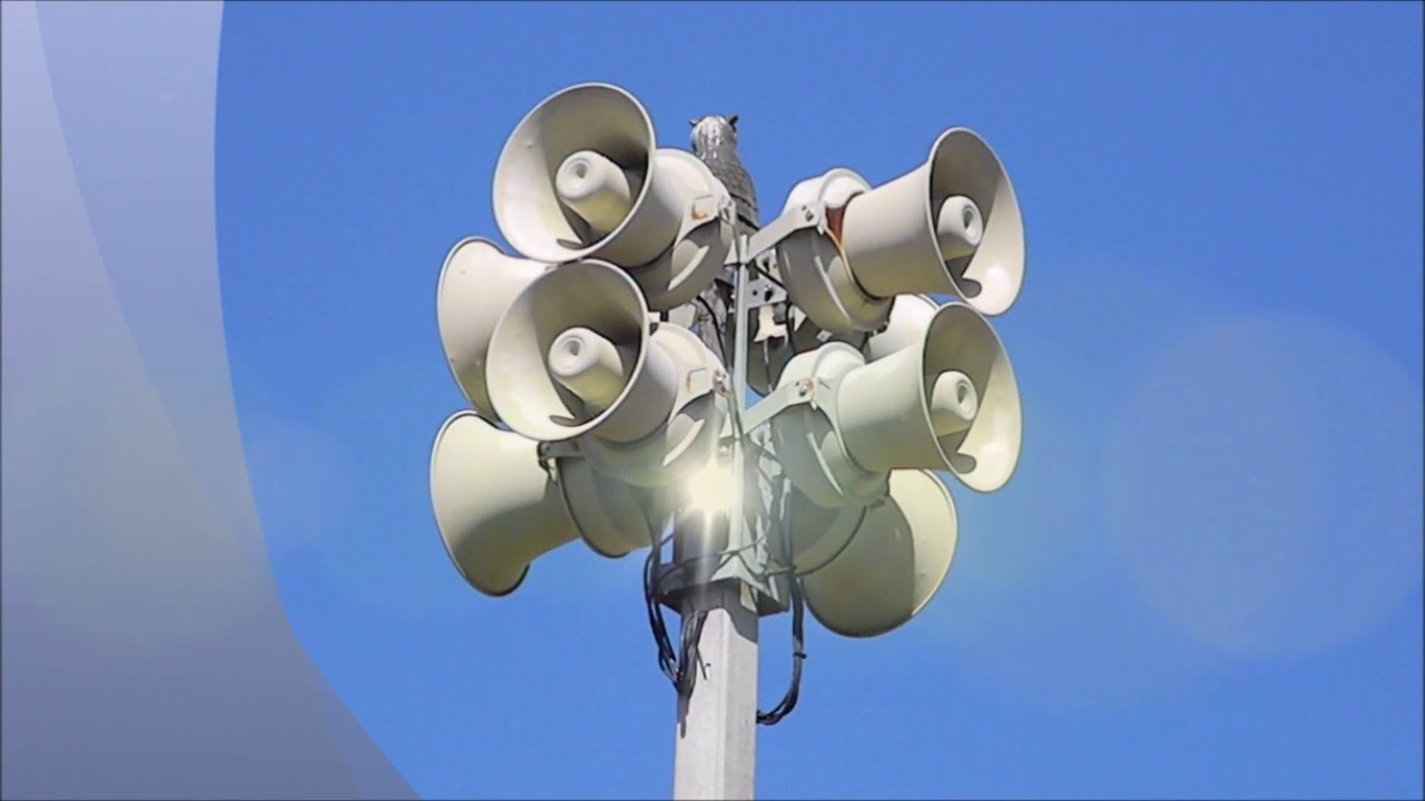 ATI Hpss32 | Westminster Chime & Voice | Allen, TX (Siren Test) 10/3/18
