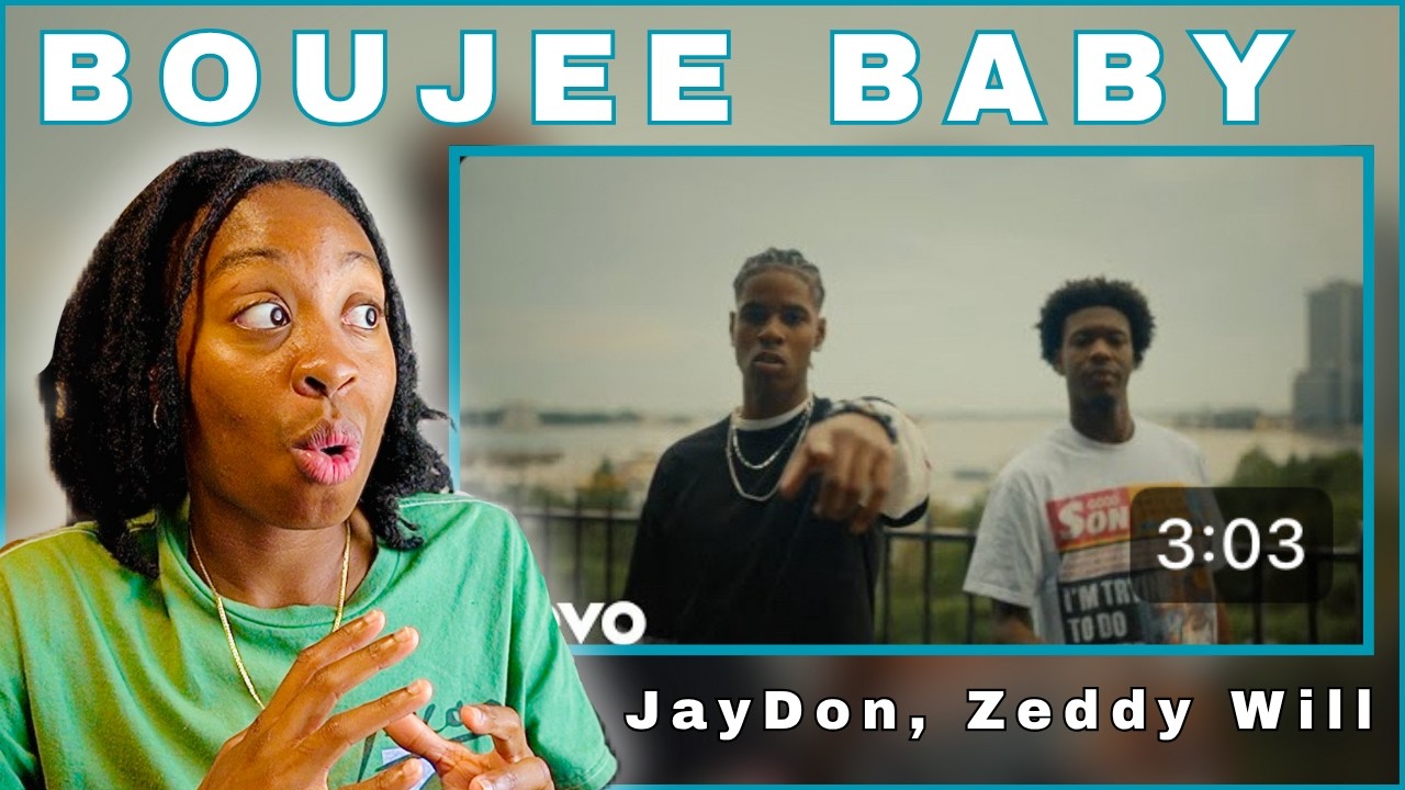 Next Generation Chris Brown? | TheeLexxB Reacts to JayDon, Zeddy Will - Boujee Baby (Official Video)