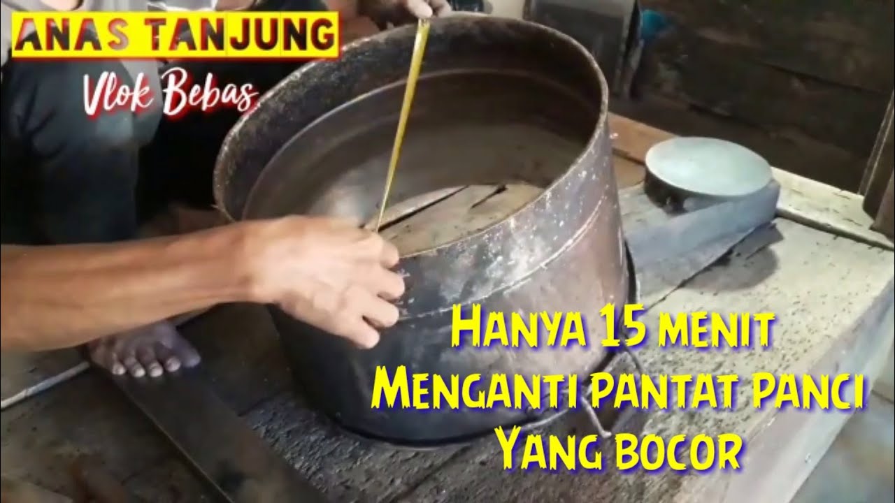 Cara mengganti alas panci yang bocor