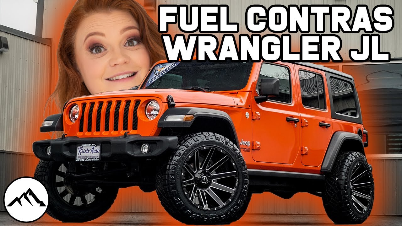 LIFTED 2019 Wrangler JL w/ Fuel Contras & a Rough Country Lift! │ Krietz Customs