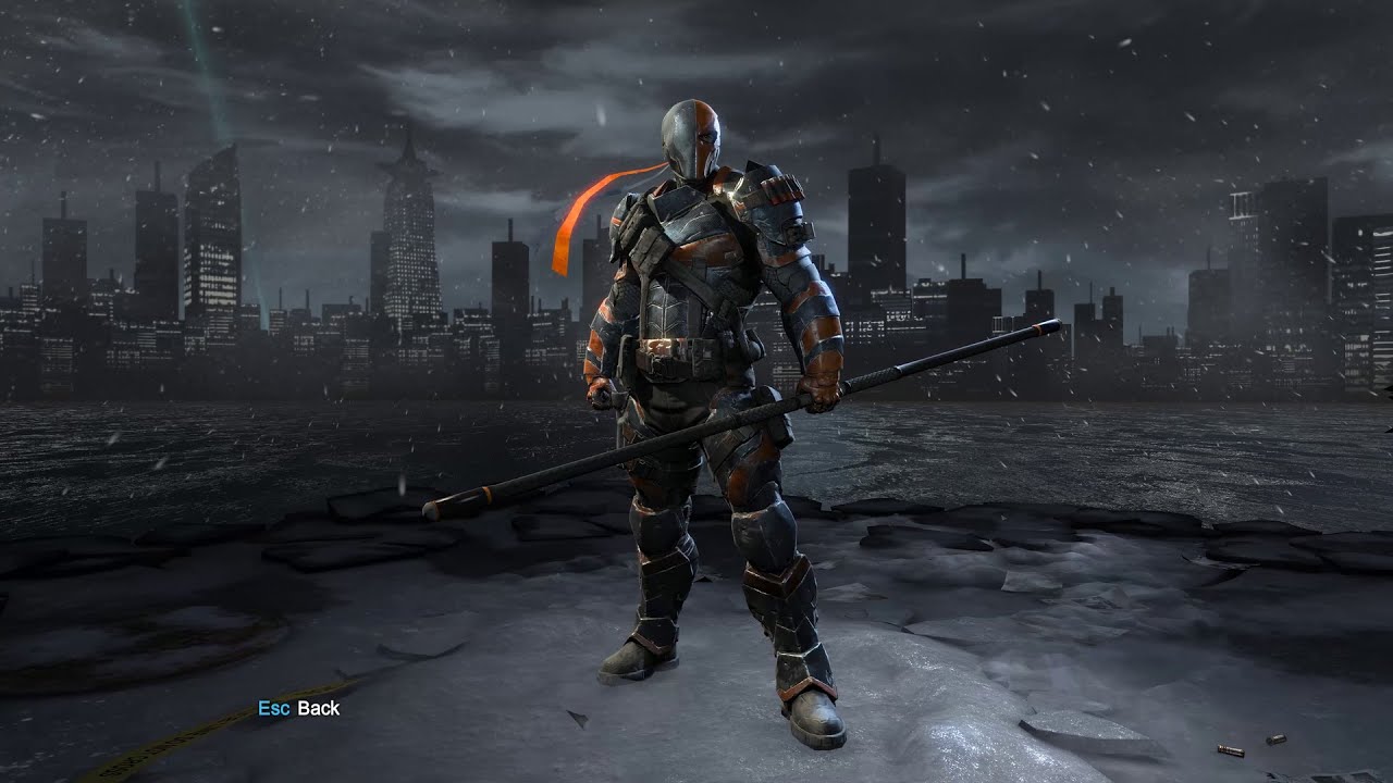 Batman Arkham Origins All 48 Character Trophies & 81 Concept Art