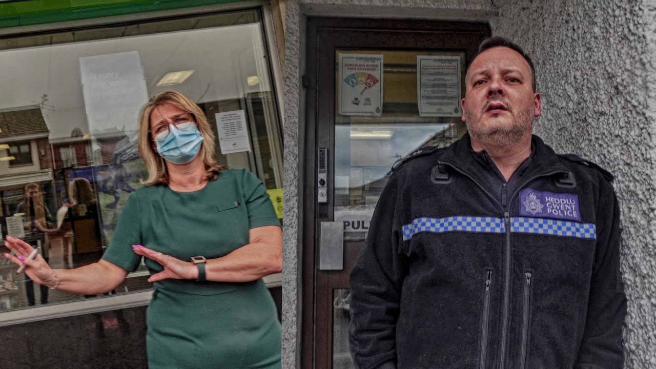 Caldicot Police Station + G4S Cash Van Incident