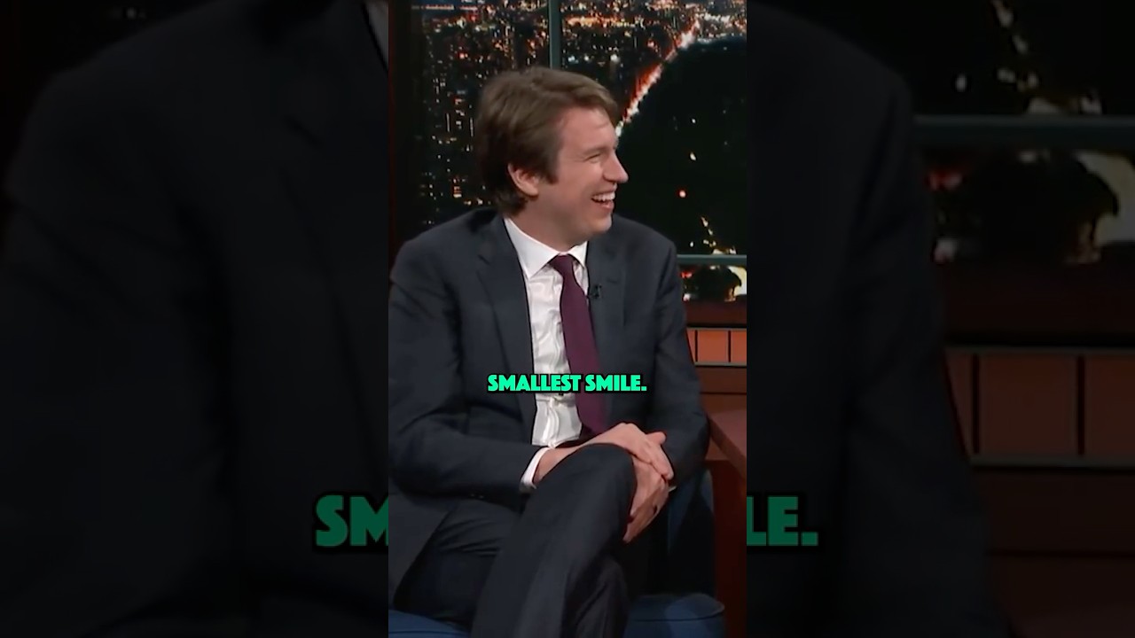 SMALLEST SMILE with Stephen Colbert #peteholmes #comedy #latenight