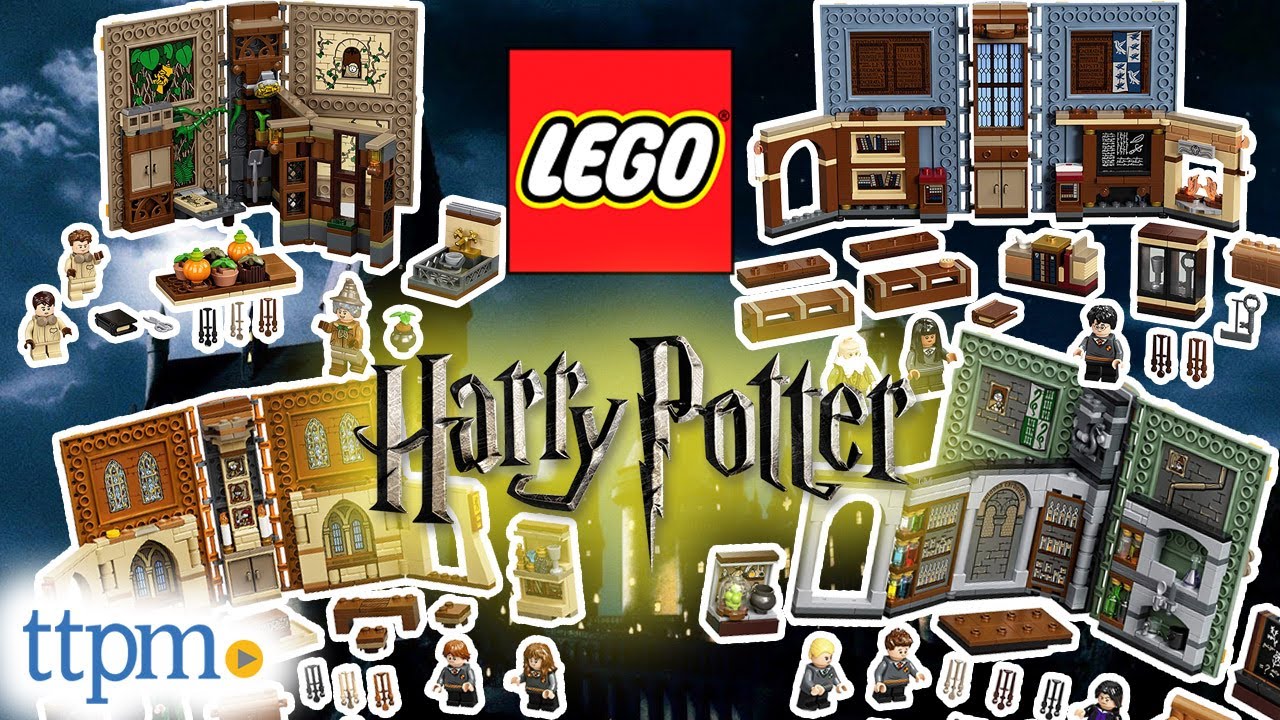 NEW LEGO Harry Potter - Hogwarts Moment Sets Review 2021 | Construction Toys | TTPM Toy Reviews