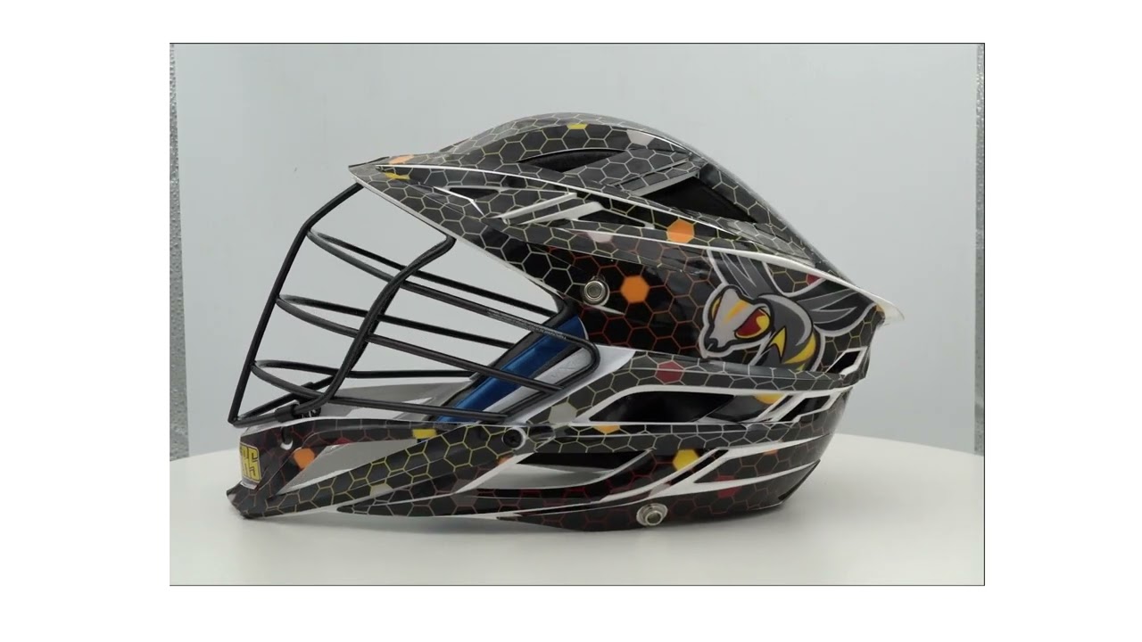 Lacrosse Helmet, Hornets Full Wrap 360