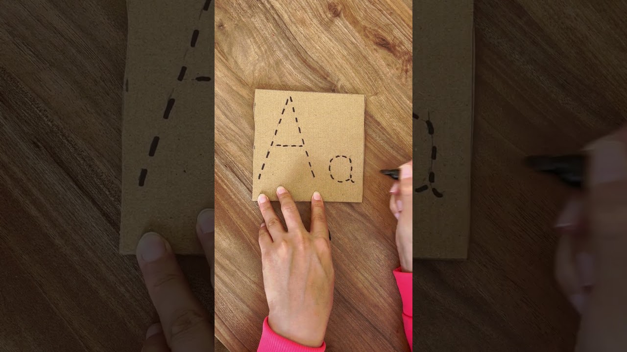 A HARFİNİ &Ouml;ĞRENME  #etkinlik #&ccedil;ocuk #diy #okul&ouml;ncesi #activity #anaokulu