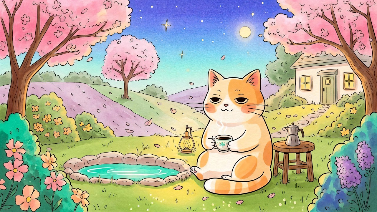 Peace begins with a quiet moment 🌸 Lofi for Study & Relax
