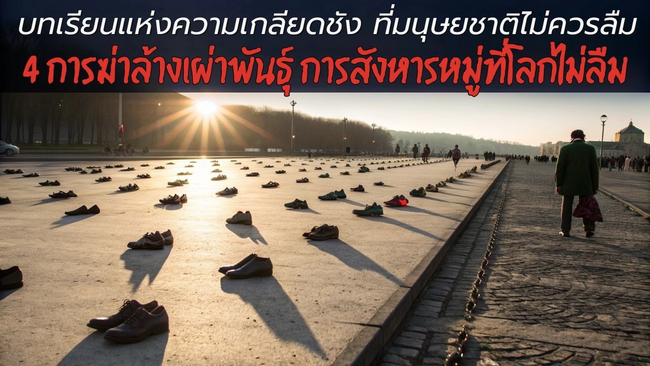 4 เหตุการณ์ฆ่าล้างเผ่าพันธุ์ อาชญากรรมรุนแรงที่สุดต่อมนุษยชาติ