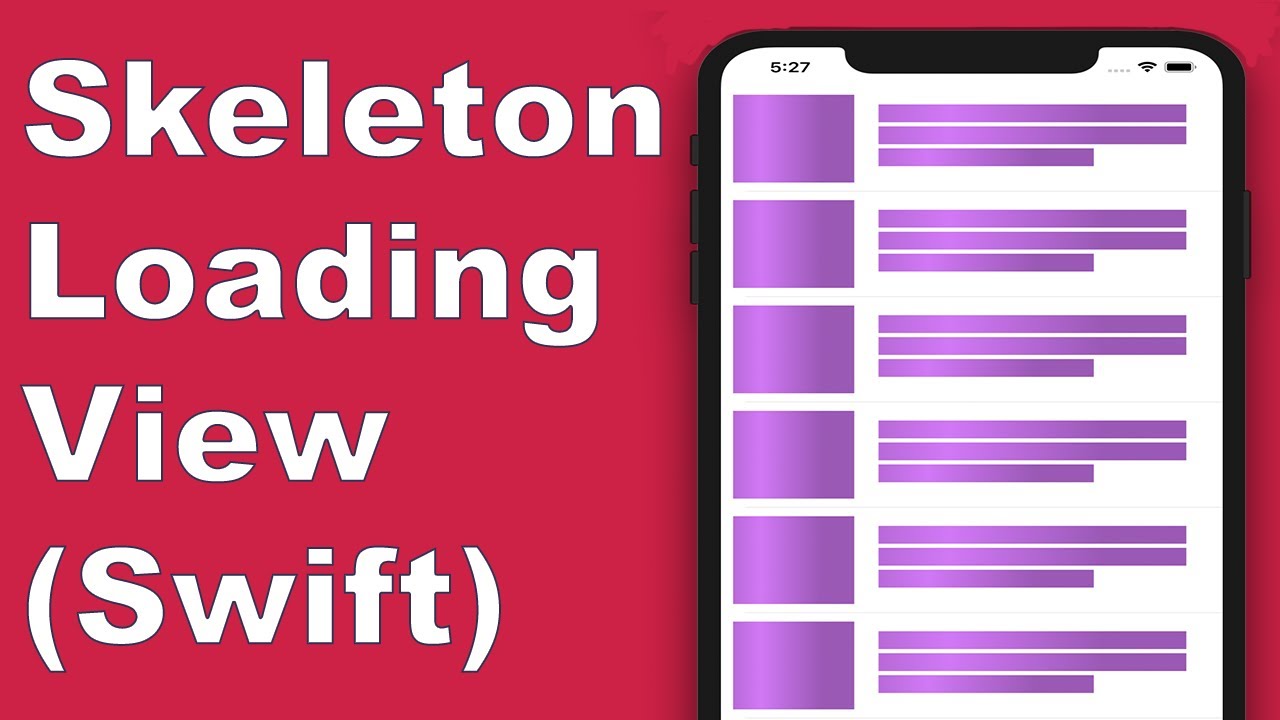 Create Skeleton Loading View in App (Swift 5) - Xcode 11, 2020