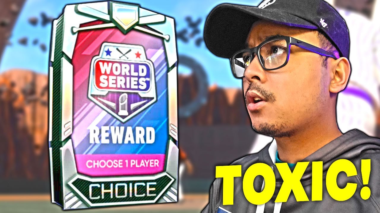 TOXIC player tried to GLITCH our WORLD SERIES game TWICE! MLB The Show 21 Diamond Dynasty