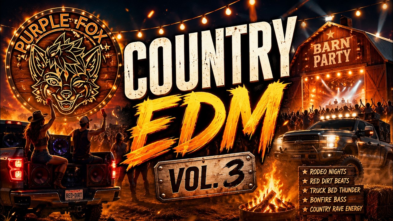 Country EDM Playlist Vol. 3: Barn Lights & Bass Drops | Party Country EDM Mix