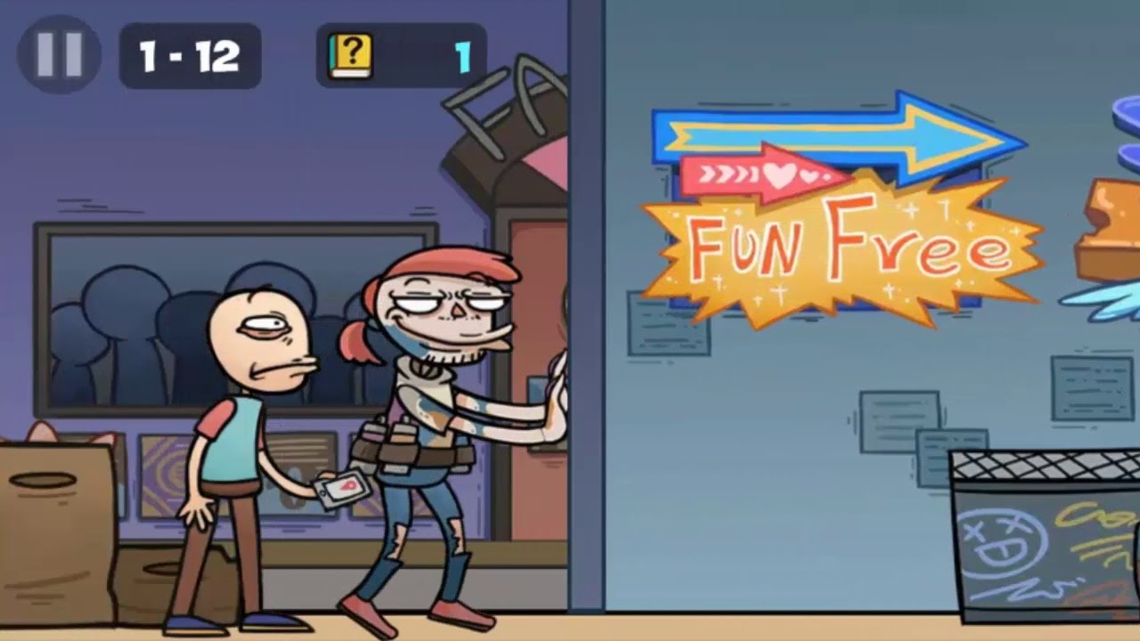 Rage Face Love Story Level 1-12 Walkthrough