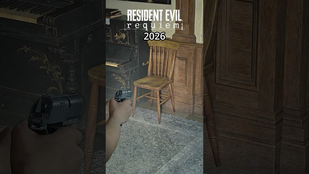 Resident Evil Requiem VS RE 4 Remake - Physics Comparison