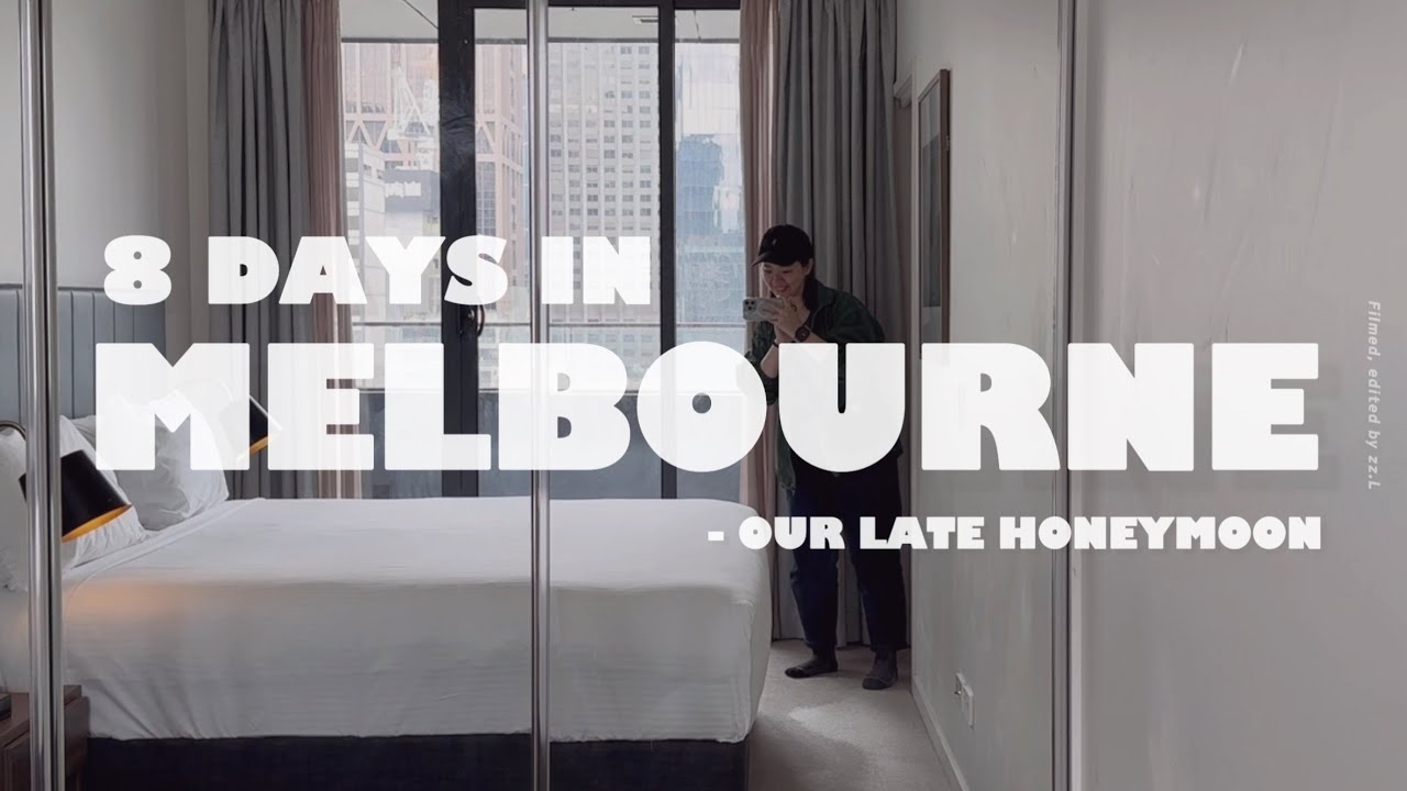 8 Days in Melbourne. Our late honeymoon 🌝🫶🏻EP 01｜#墨爾本旅