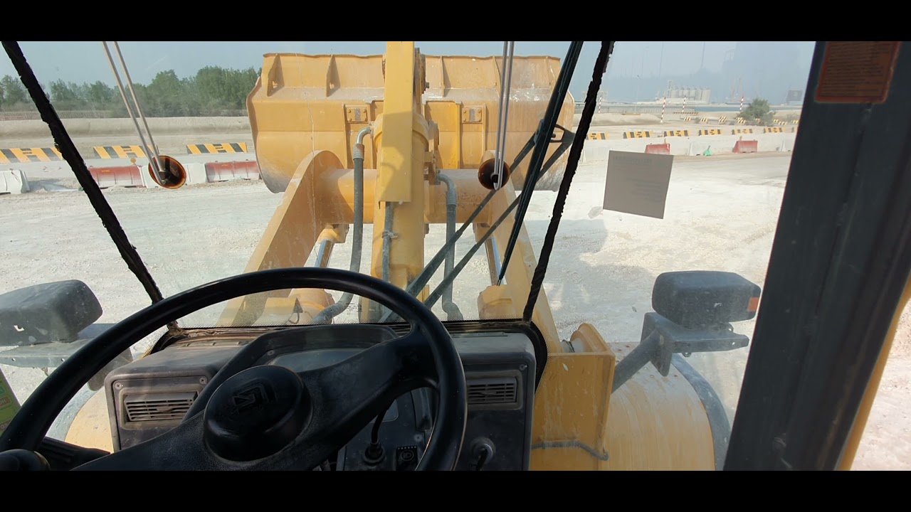 how to operate loader liugong 855N