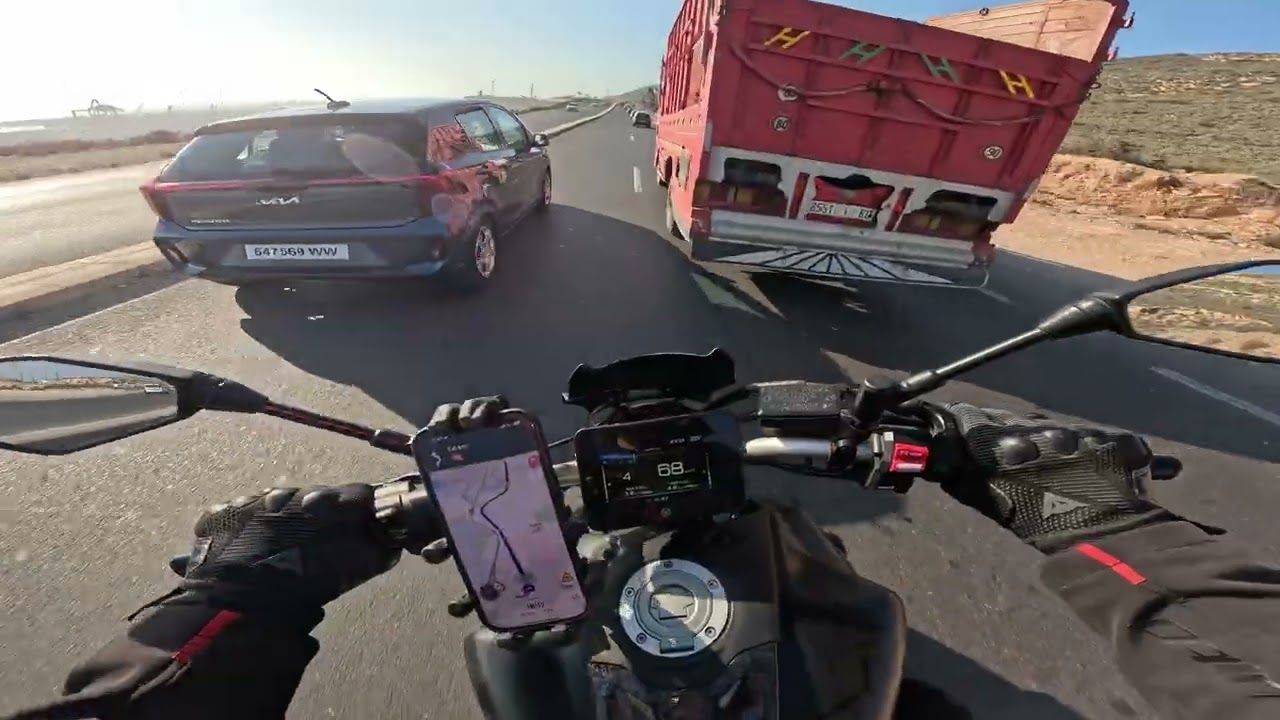 YAMAHA MT-07 - AGADIR TO TAMRAGHT