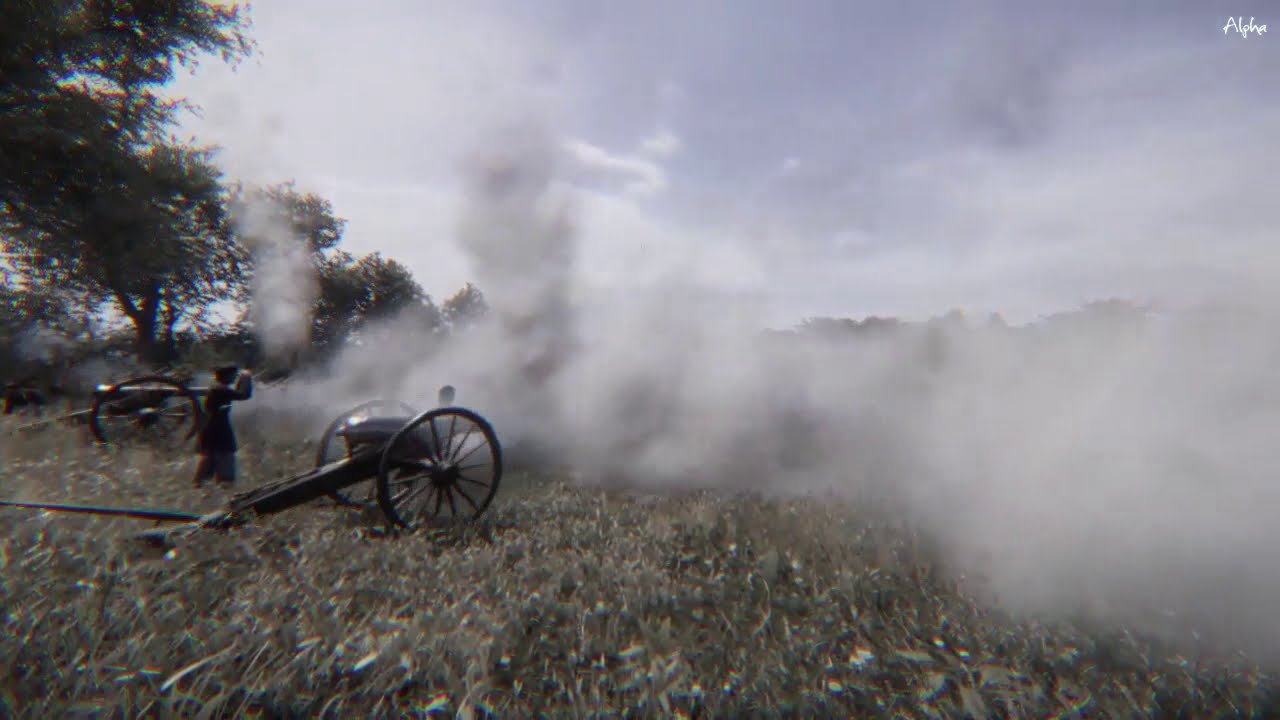 Perfectly Timed Artillery Volley On War Of Rights #Shorts
