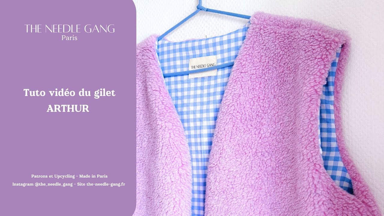 Tuto du gilet Arthur - The Needle Gang