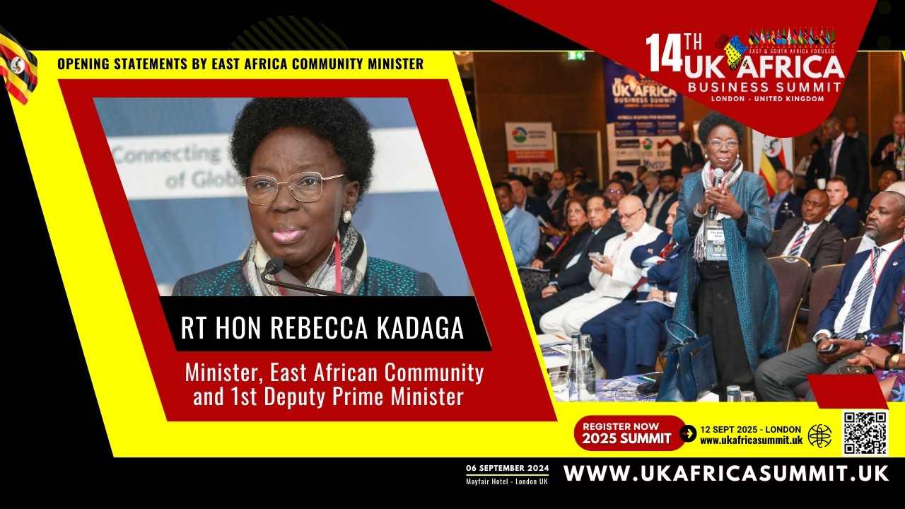 🌍 East Africa’s Path to Growth | Keynote by Rt Hon. Rebecca Kadaga at UK-Africa Summit 2024