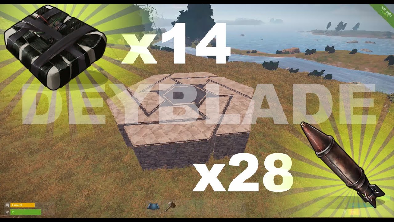 RUST tutorial | DIFICIL DE RAIDEAR | DEYBLADE house | Hard to raid